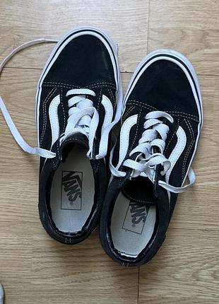 Кросівки унісекс vans old skool чорні