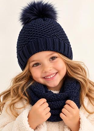 Зимовий комплект c&a 💙❄️ шапка та снуд