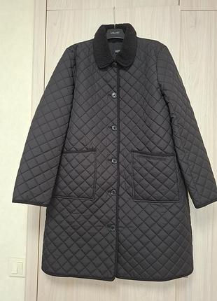 Пальто жіноче lauren ralph lauren чорне xl