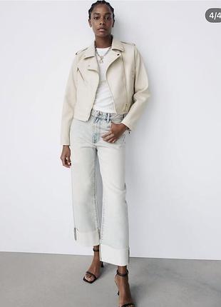 Косуха  з екошкіри zara