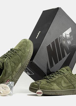 Кросівки найк чоловічі nike sb dunk low x supreme