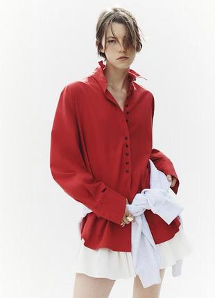 Сорочка оверсайз h&m