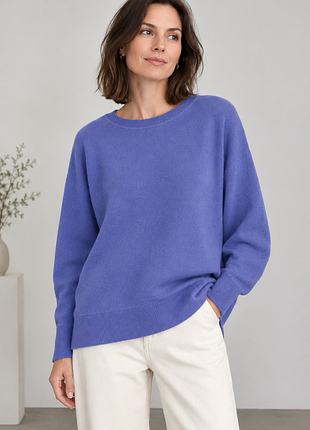 Шерстяной свитер оверсайз celtic & co 100% lambswool, размер l (