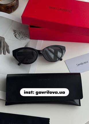 Сонцезахисні окуляри black/silver sl m148/f 002😎