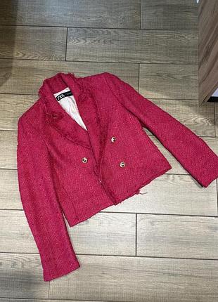 Твідовий піджак zara 2