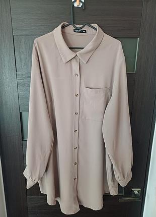 Жіноча сорочка-туніка shein  4xl