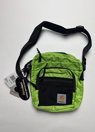 Сумка-месенджер carhartt унісекс салатова