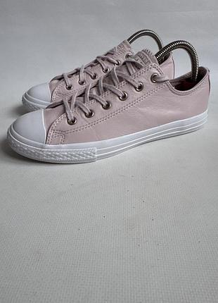 Шкіряні кеди  converse all star