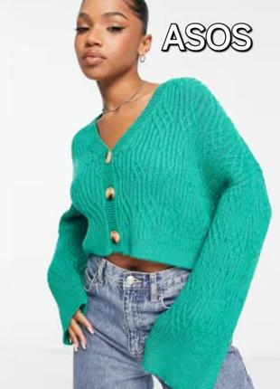 Гарний укорочений светр,кроп,кофта,asos