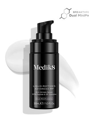 Інноваційна антивікова сироватка для обличчя medik8 liquid peptides advanced mp serum