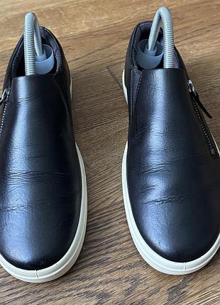 Ecco soft classic кросівки жіночі шкіряні р.39 (25,5 см)