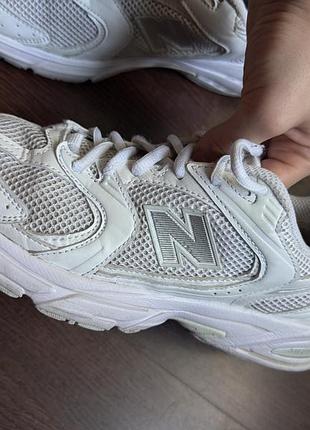 Кросівки new balance білі 5