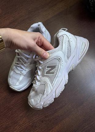 Кросівки new balance білі 3