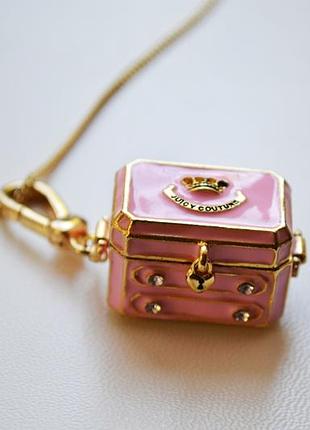 Кольє намисто намисто намисто ланцюжко з кулоном брелоком скриня juicy couture
