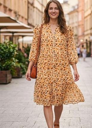 Воздушное платье женское primark m