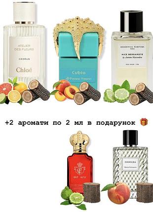 Акція! набір пробників парфумів +два в подарунок 🎁 свіжі, насичені аромати👩🏻👨🏻