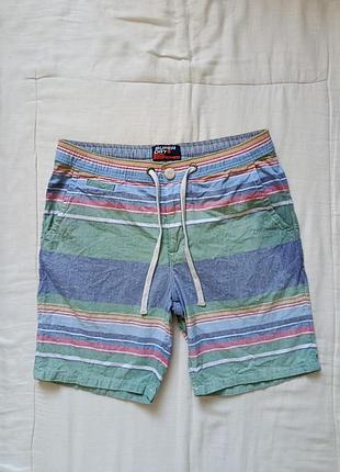 Шорты мужские в полоску superdry m