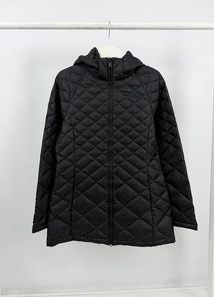 Пуховик жіночий the north face 550 чорний, розмір m пухова куртка оригінал
