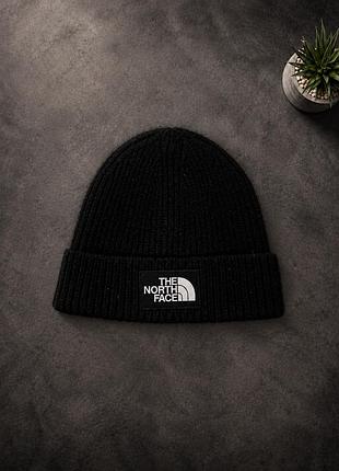 Шапка унісекс the north face чорна