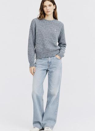 Светр жіночий jack wills з вовни та альпаки, сірий