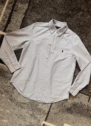 Сорочка для хлопчика polo ralph lauren в клітинку 14 років