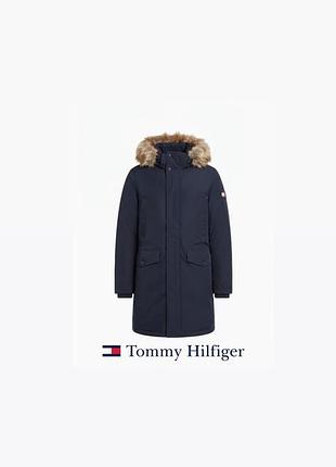Фірмова зимова парка / куртка tommy hilfiger (розмір m, ідеальний стан)