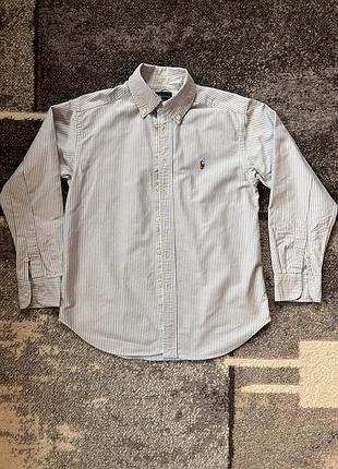Сорочка для хлопчика polo ralph lauren в смужку, 10 років
