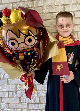 Карнавальний костюм унісекс harry potter мантія та окуляри