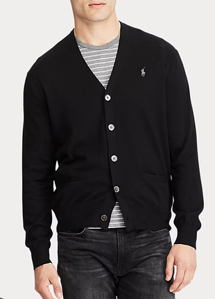 Кардиган мужской коттоновый ralph lauren xl