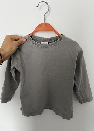 Кофта для хлопчика zara сіра 92 розмір