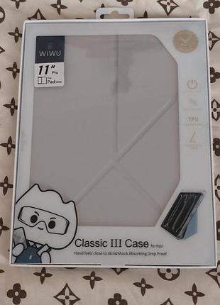 Чохол для планшета wiwu classic iii case для ipad pro 11" (2024 / m4)