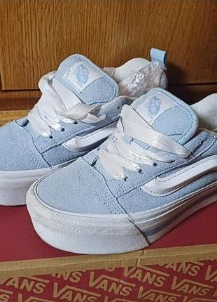 Vans knu stack vintage satin (dream blue)