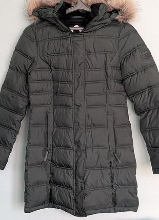 Superdry оригинал зимняя женская удлиненная куртка