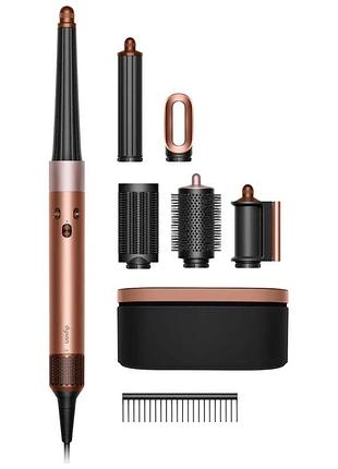 Стайлер dyson hs08 airwrap straight/wavy amber silk