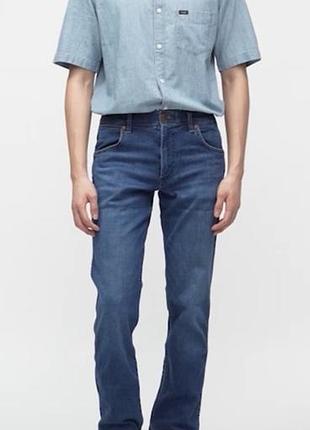 Джинси чоловічі wrangler greensboro regular straight розмір 32/32 (м)