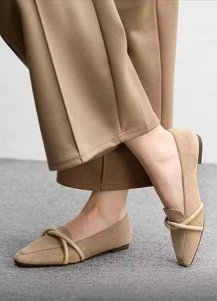 Балетки зі штучної замши shein cuccoo bizchic