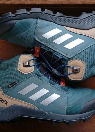 Ботинки adidas terrex mid gore-tex js2927 оригинал р.35 мембрана