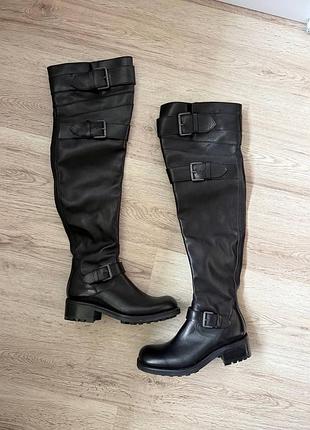 Високі черевики free lance  biker boots france