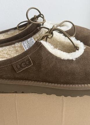 Жіночі хутряні шльопанці ugg із натуральним замшевим верхом