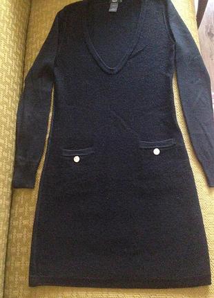 Оригинальное шерстяное платье filippa k.