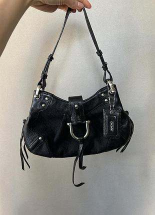 Сумка жіноча dkny чорна y2k