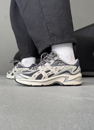 😍 жіночі кросівки asics gel-preleus grey/blue