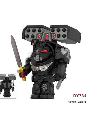 Фигурка warhammer терминатор космодесанта dy734 гвардия ворона (raven guard)
