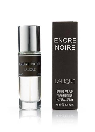 Чоловічий міні парфум lalique encre noire - 40 мл
