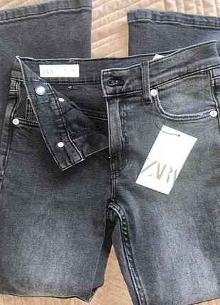 Джинси zara нові з етикеткою на дівчинку кльош