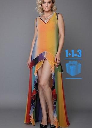 🥰пляжна сукня з рюшами boohoo m