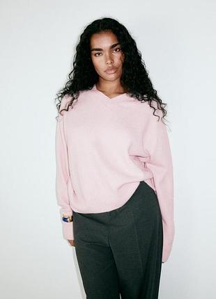 Светр жіночий mango рожевий розмір m