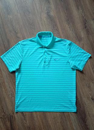 Брендовая футболка поло greg norman.