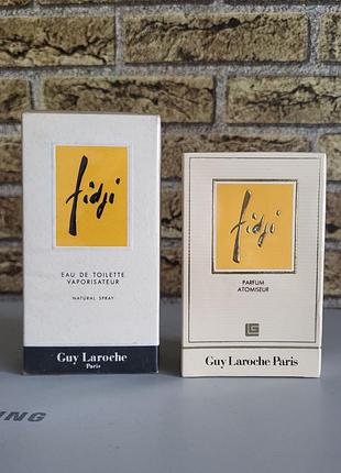 Fidji laroche сет: парфуми, туалетна вода, у слюді, вінтаж