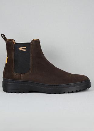 Camel active cross chelsea ботинки челси мужские кожаные замшевые коричневые обувь оригинал 42-43 р/28 см timeberland ecco gant clarks martens